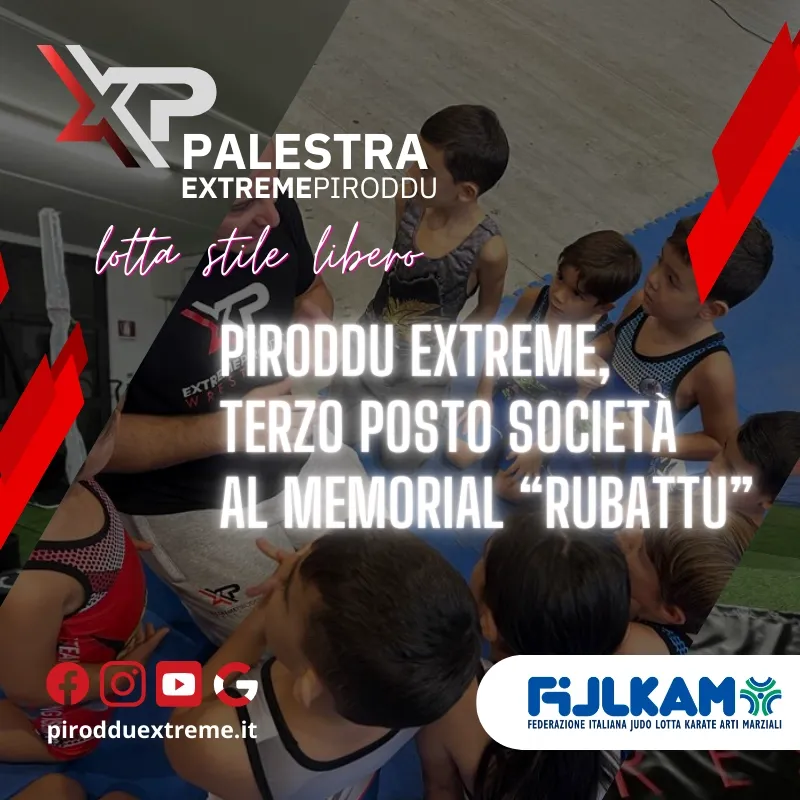 Memorial Rubattu wrestling lotta stile libero: Piroddu terza